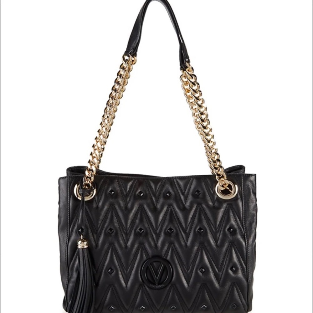 Valentino Luisa D leather tote